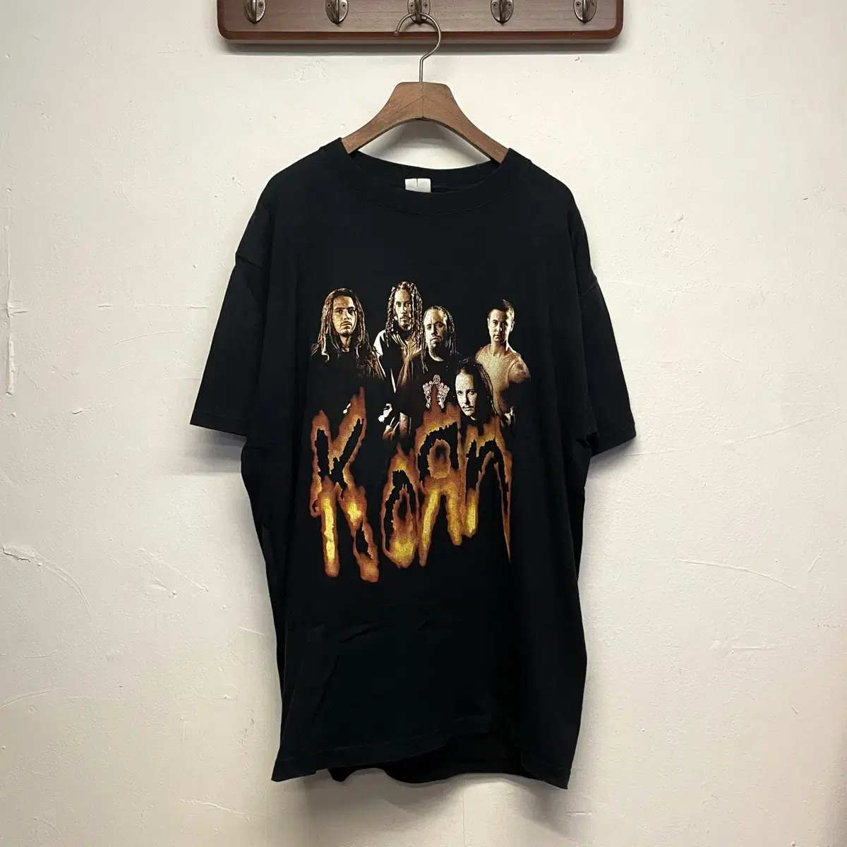 Korn ヴィンテージT L * Vintage 2002 KORN T Shirt * Untouchables Nu Metal Mall